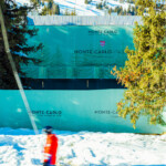 Camouflage de chantier à Courchevel 1850 – toile micro‑perforée LightAir