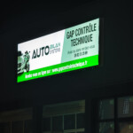 enseigne extérieure contrôle technique