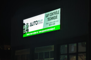 enseigne extérieure contrôle technique